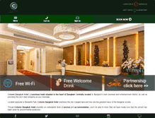 Tablet Screenshot of columnbangkok.com